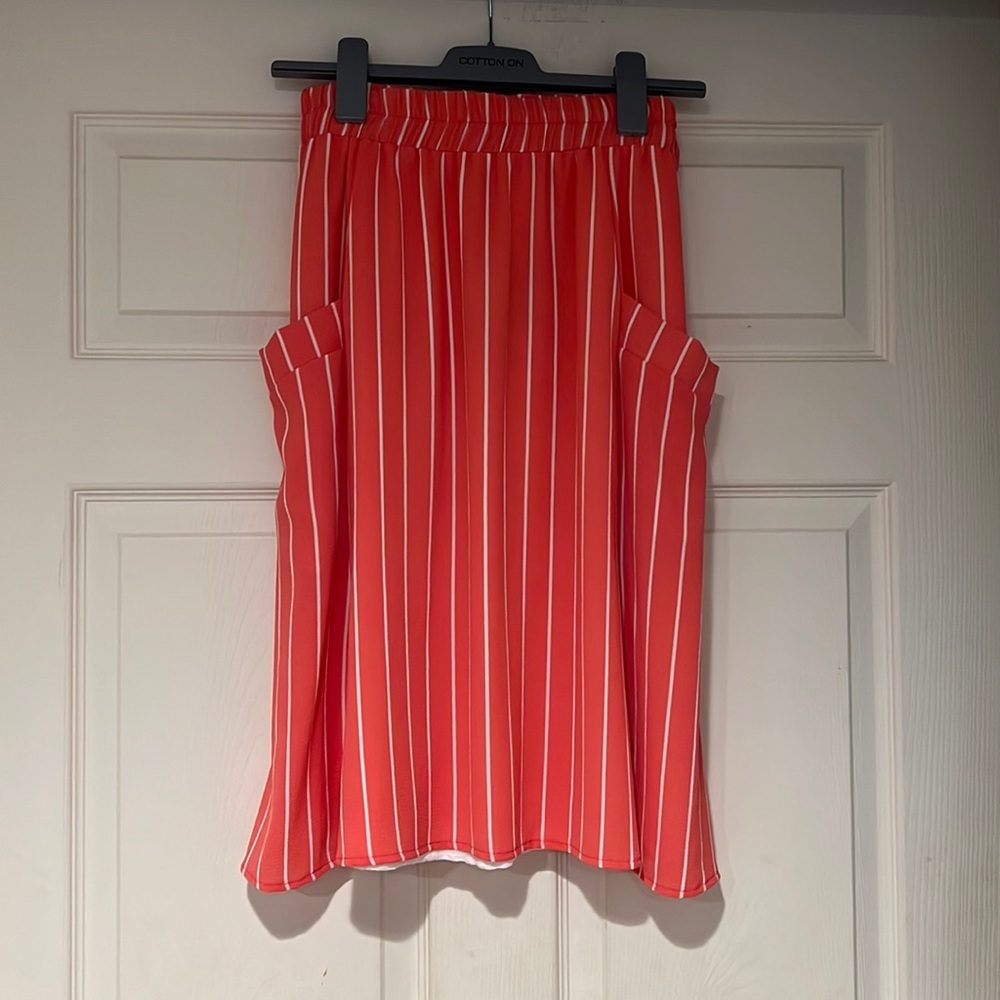 Honey & Lace Striped Skirt
